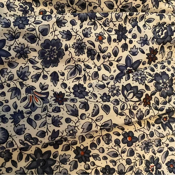 Lane Bryant Blue and White Floral Dress - Picture 5 of 9